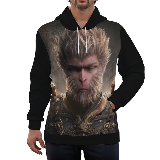 WuKong Ⅶ Eco-friendly All-Over Print Unisex Pullover Hoodie