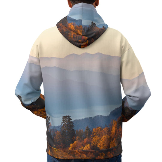 All-Over Print Unisex Plus Fleece Pullover Hoodie