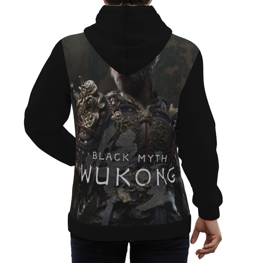 WuKong Ⅹ Eco-friendly All-Over Print Unisex Pullover Hoodie