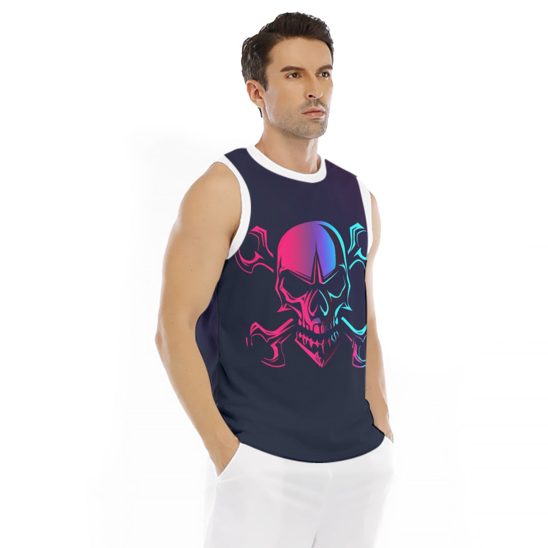 All-Over Print Men's Basketball Vest