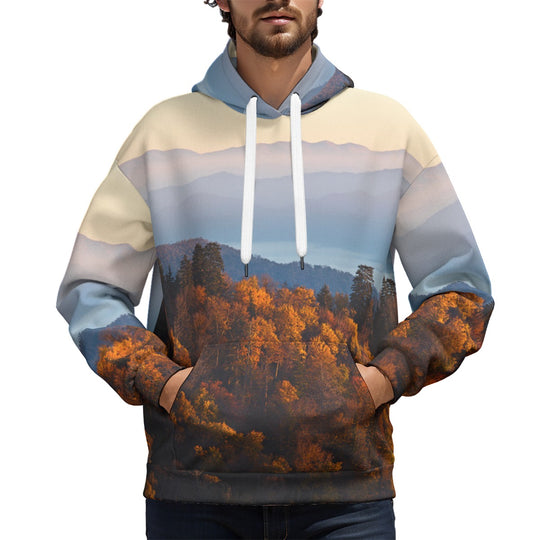 All-Over Print Unisex Plus Fleece Pullover Hoodie