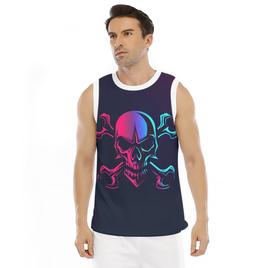 All-Over Print Men's Basketball Vest