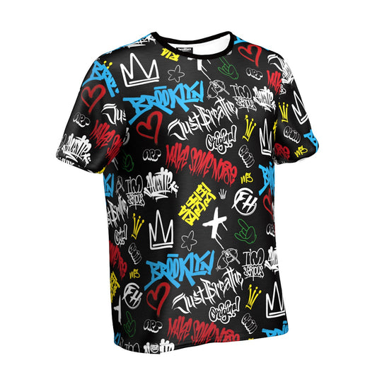 Graffiti Pattern T-Shirt