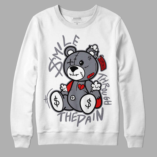 Fire Red 9s DopeSkill Sweatshirt BEAN Graphic