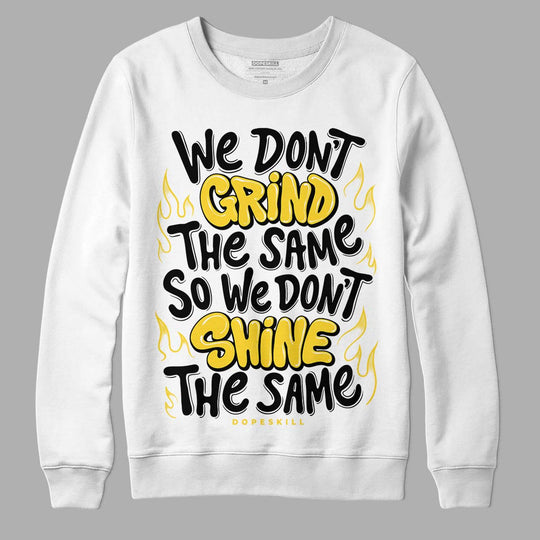 Black Tour Yellow AJ 4 Thunder DopeSkill Sweatshirt Grind Shine Graphic