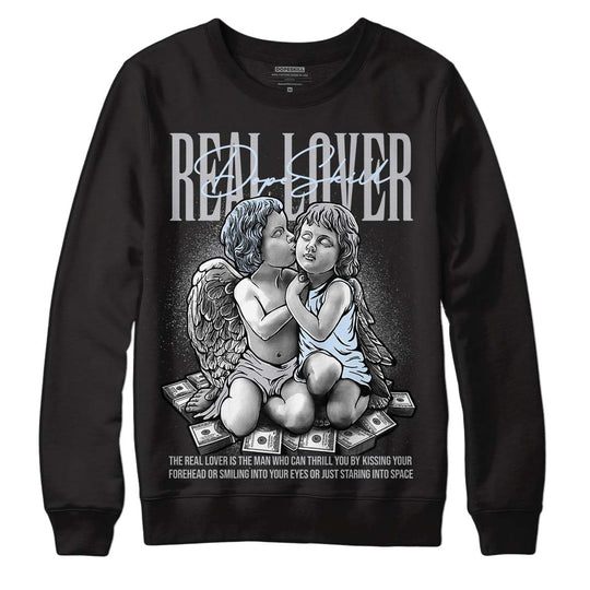 Cement Grey 11s DopeSkill Sweatshirt Real Lover Graphic