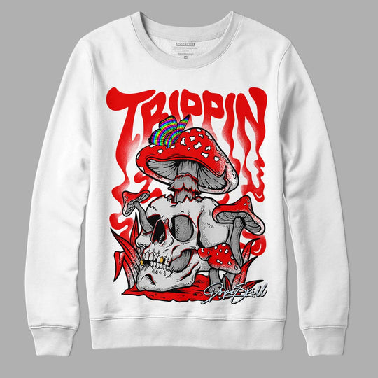 Cherry 11s DopeSkill Sweatshirt Trippin Graphic