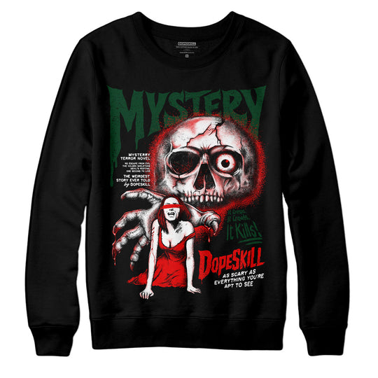 White Fire Red 2s DopeSkill Sweatshirt Mystery Ghostly Grasp Graphic