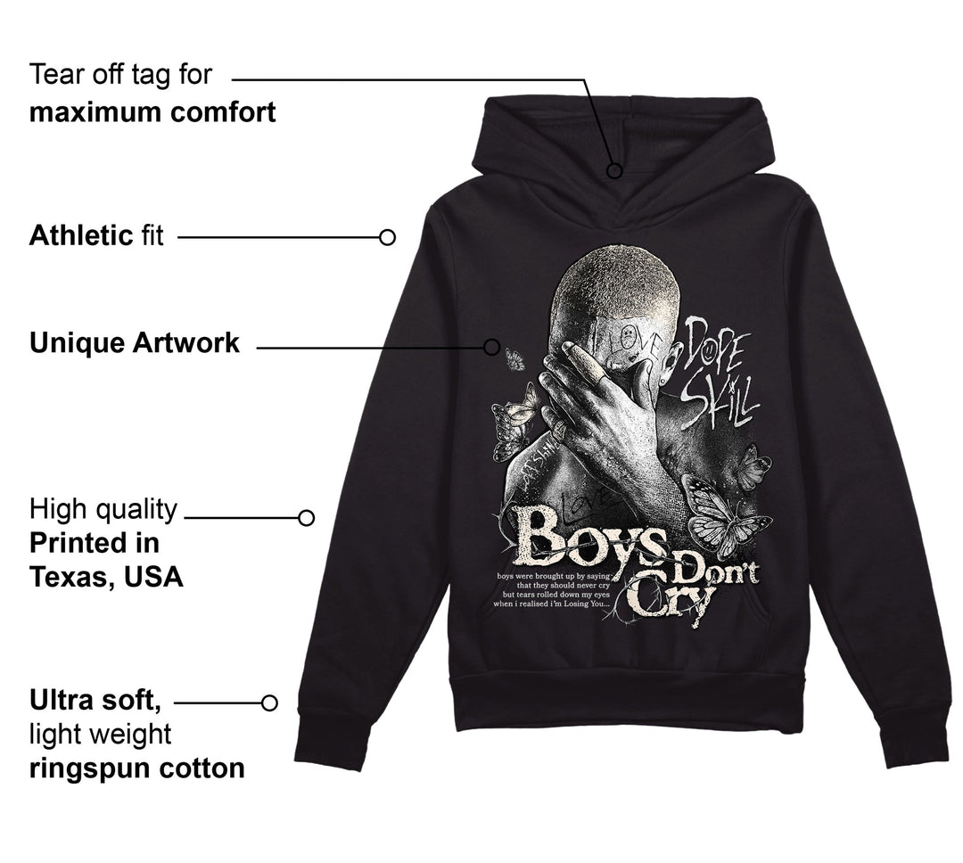 Dunk Cool Grey DopeSkill Hoodie Sweatshirt Boys Don't Cry Graphic