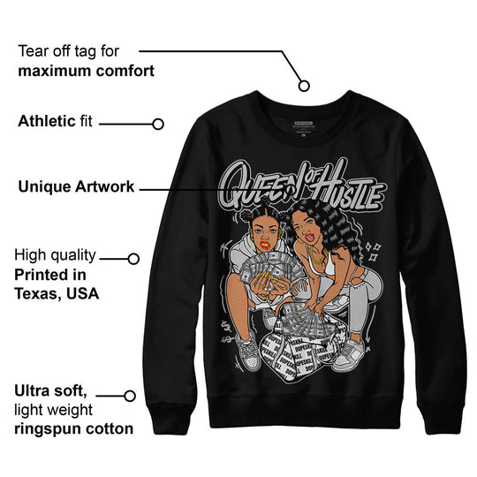 Dunk Cool Grey DopeSkill Sweatshirt Queen Of Hustle Graphic