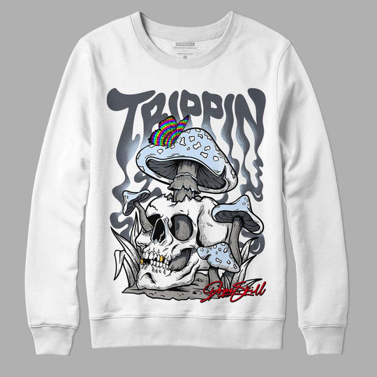 Cool Grey 11s DopeSkill Sweatshirt Trippin Graphic