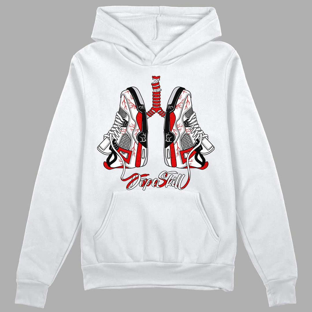 Red Cement 4S DopeSkill Hoodie Sweatshirt Breathe Graphic