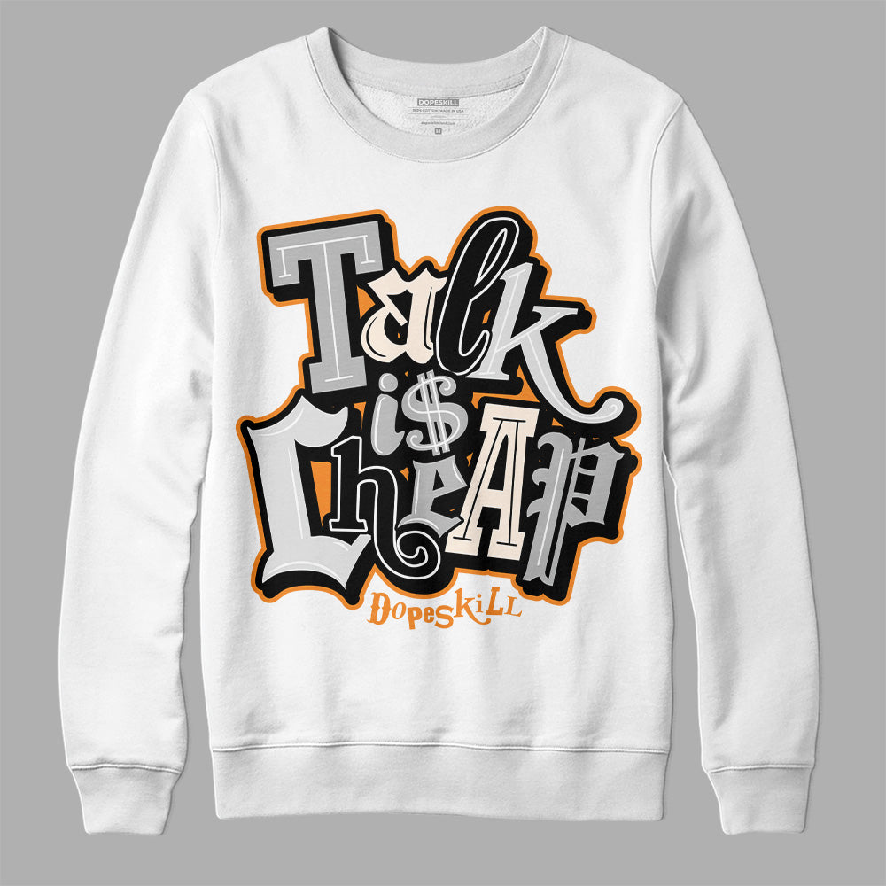 Dunk Cool Grey DopeSkill Sweatshirt Talk Is Chip Graphic