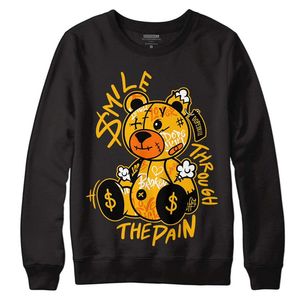 AJ 13 Del Sol DopeSkill Sweatshirt Smile Through The Pain Graphic