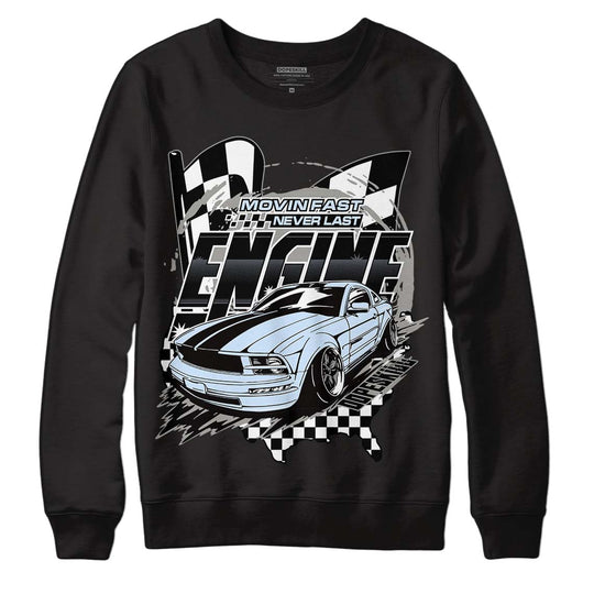 Cool Grey 6s DopeSkill Sweatshirt ENGINE Tshirt Graphic