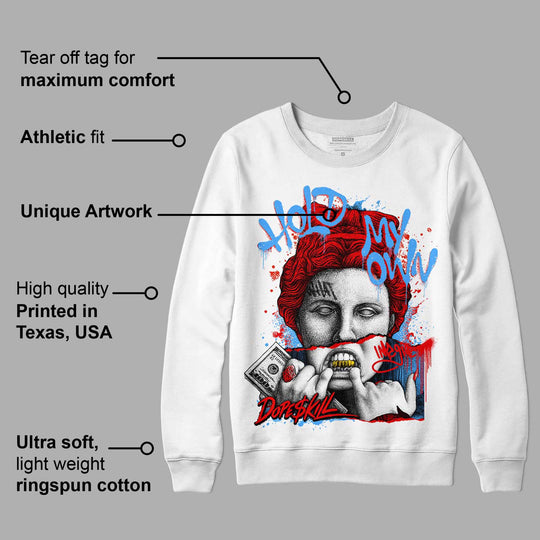 Cherry 11s DopeSkill Sweatshirt Hold My Own Graphic