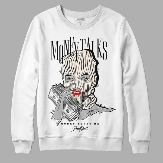 Dunk Cool Grey DopeSkill Sweatshirt Money Talks Graphic