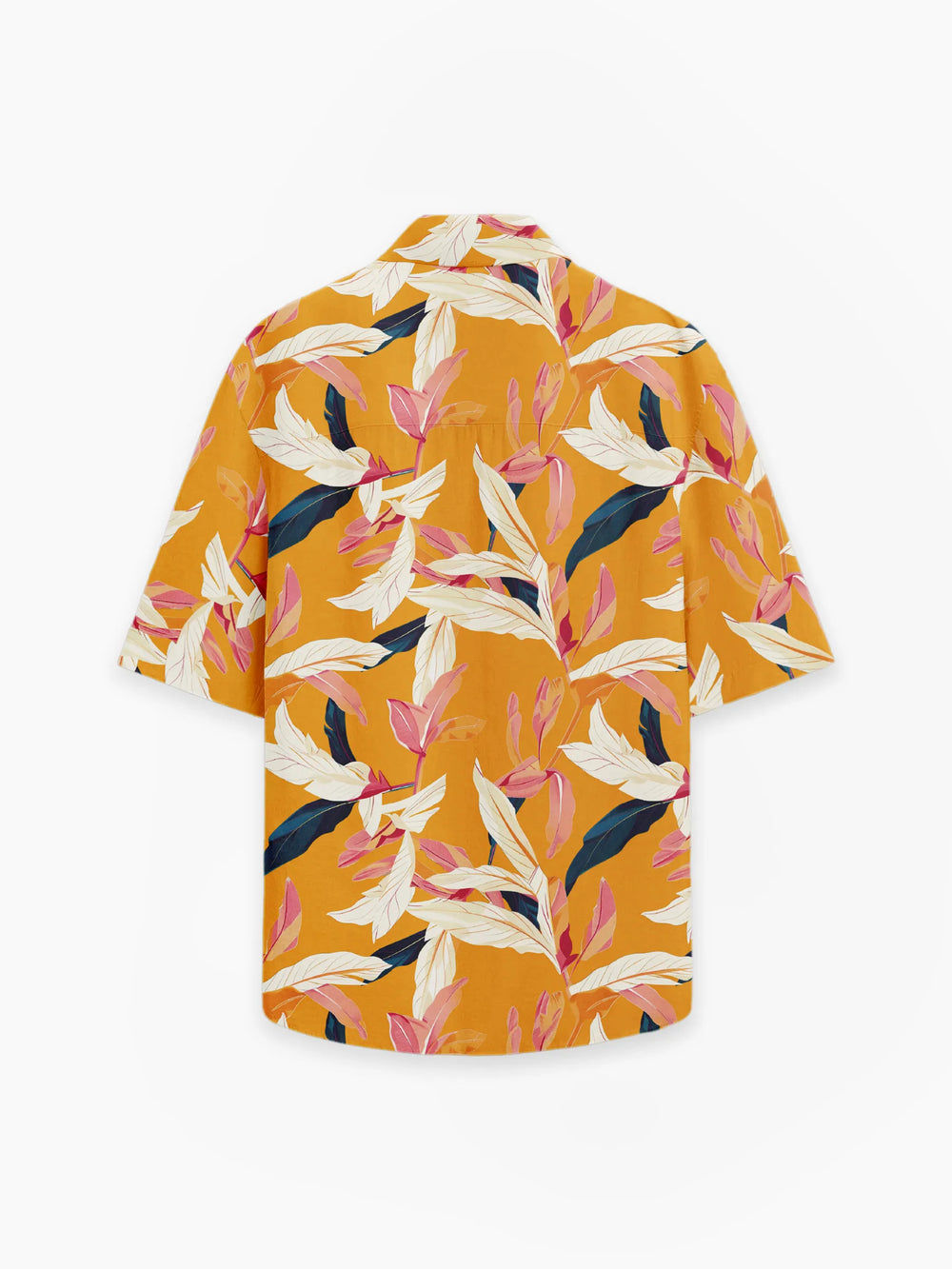 Breezy Hawaiian Short-Sleeve Shirt in Tropical Tango