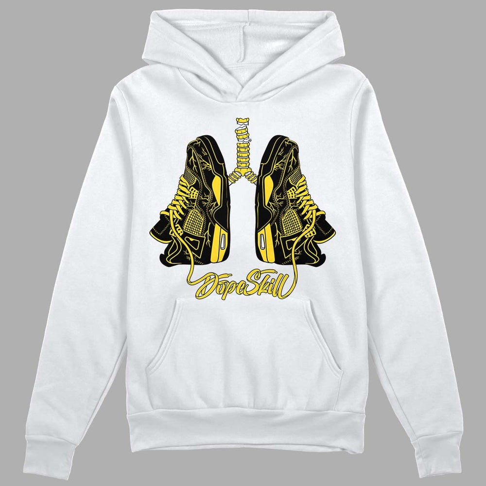 Black Tour Yellow AJ 4 Thunder DopeSkill Hoodie Sweatshirt Breathe Graphic