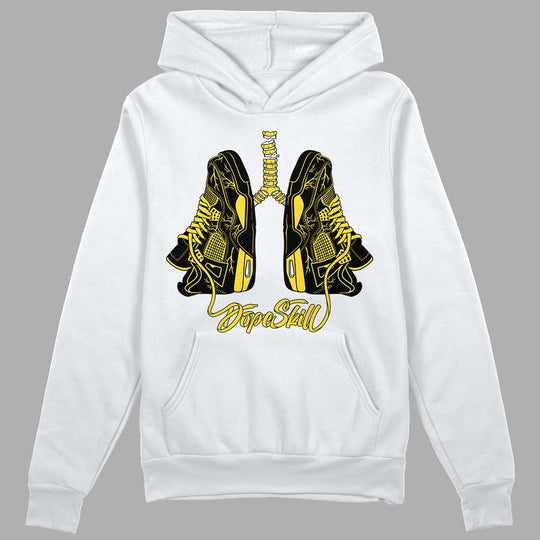 Black Tour Yellow AJ 4 Thunder DopeSkill Hoodie Sweatshirt Breathe Graphic