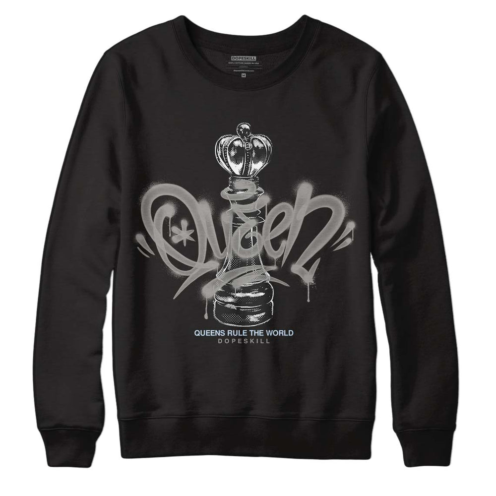 Cool Grey 11s DopeSkill Sweatshirt Queen Chess Graphic