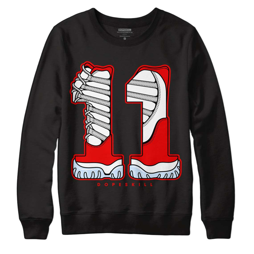 Cherry 11s DopeSkill Sweatshirt No.11 Graphic