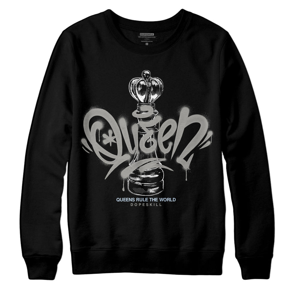 Cool Grey 6s DopeSkill Sweatshirt Queen Chess Graphic