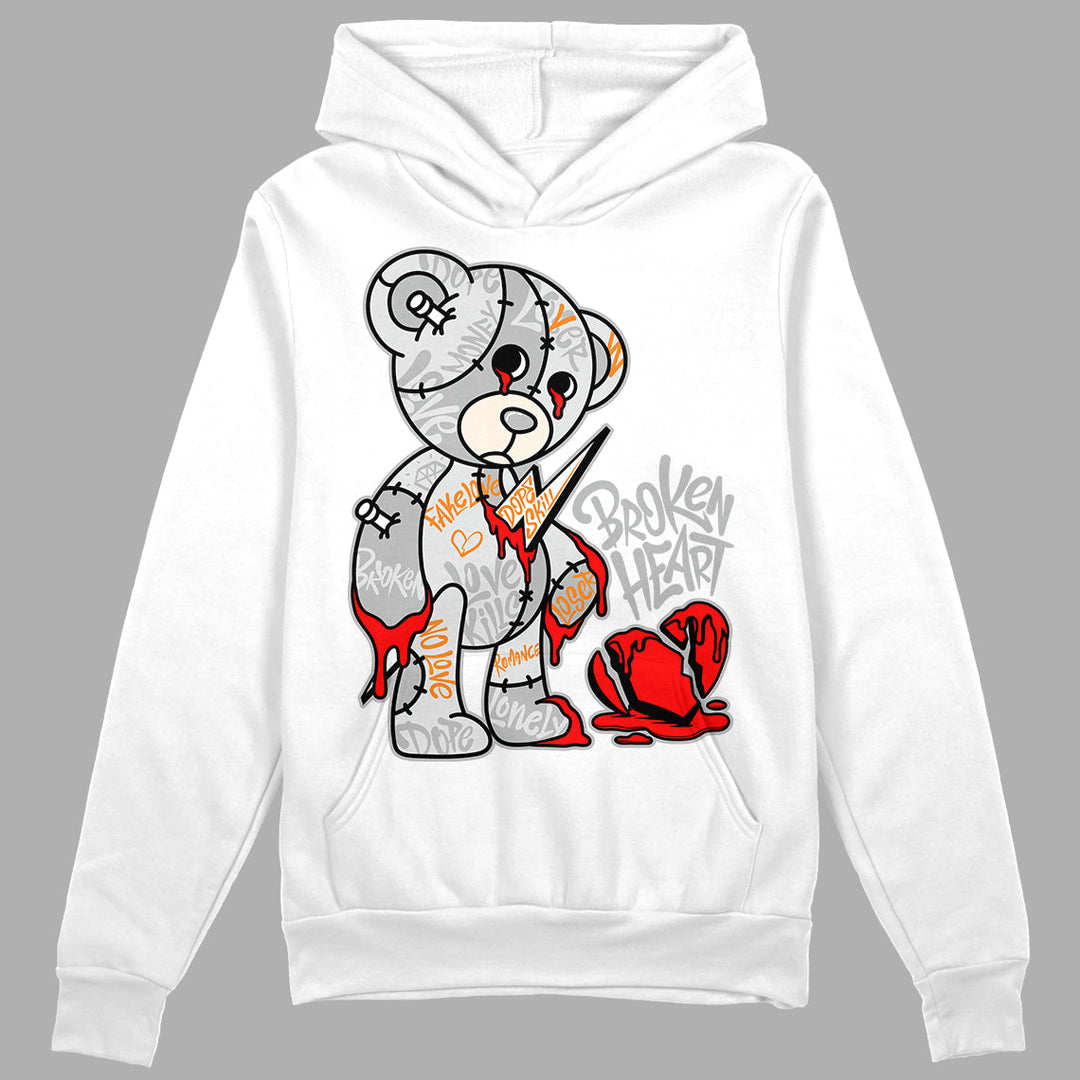 Dunk Cool Grey DopeSkill Hoodie Sweatshirt Broken Heart Graphic