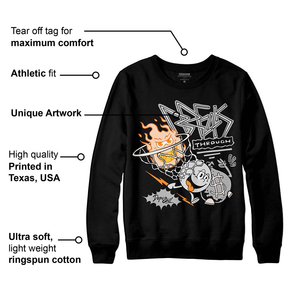 Dunk Cool Grey DopeSkill Sweatshirt Break Through Graphic