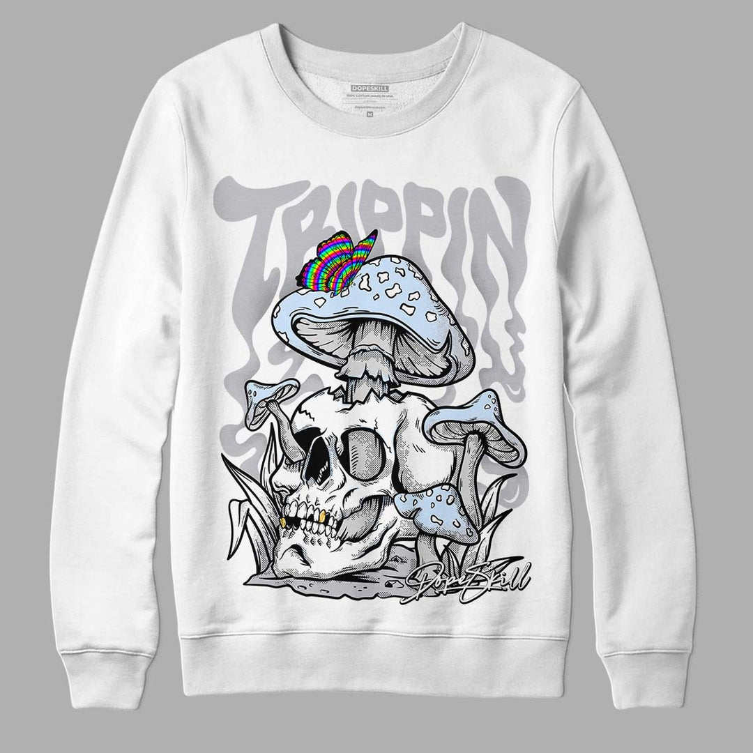 Cement Grey 11s DopeSkill Sweatshirt Trippin Graphic