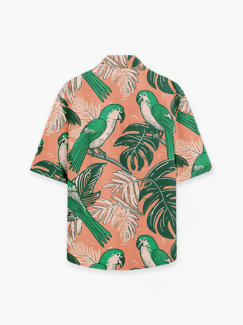 Breezy Hawaiian Short-Sleeve Shirt in Jungle Symphony