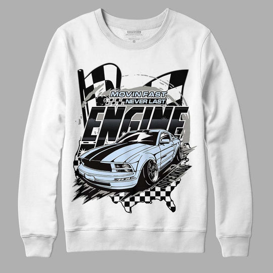 Cool Grey 6s DopeSkill Sweatshirt ENGINE Tshirt Graphic