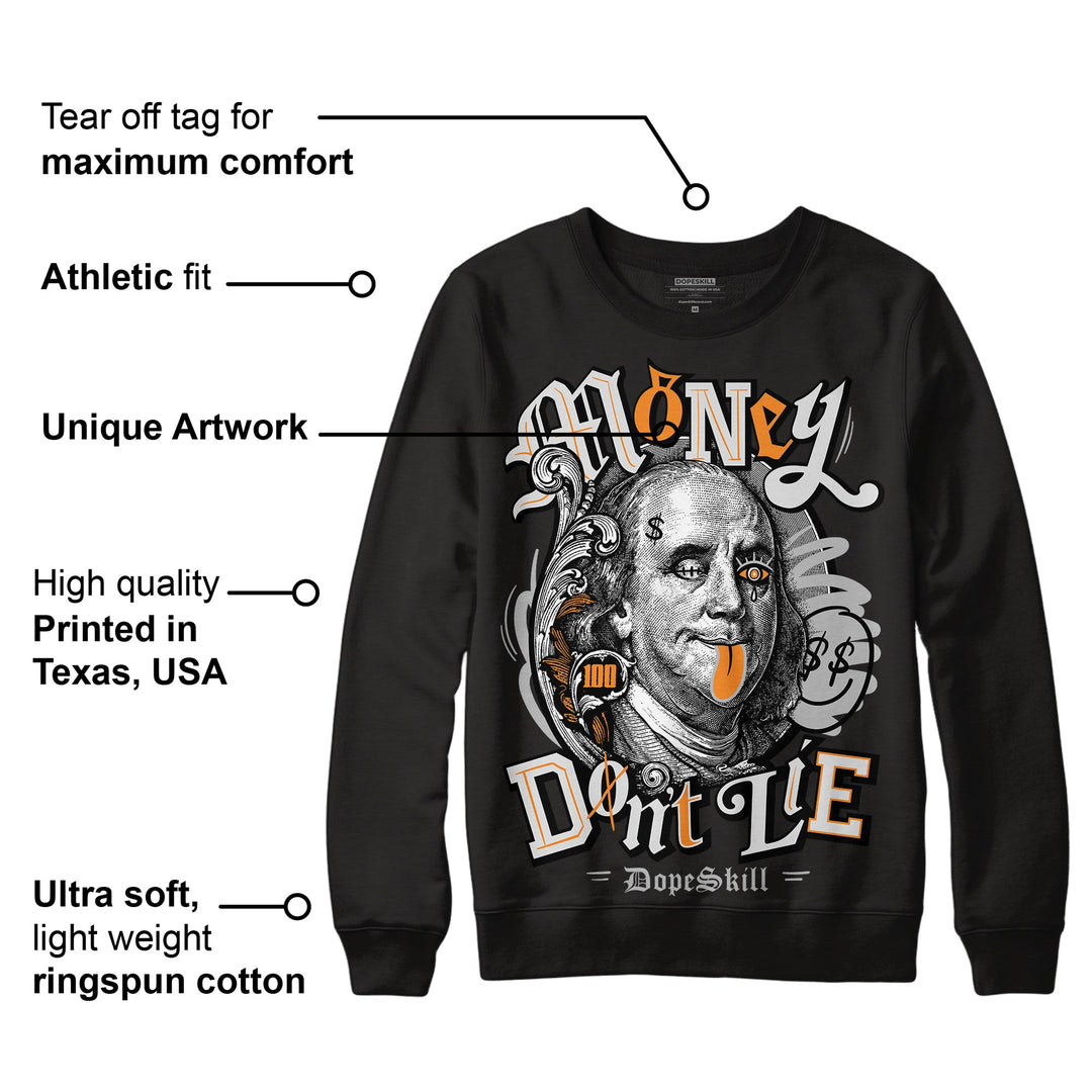 Dunk Cool Grey DopeSkill Sweatshirt Money Don't Lie Graphic