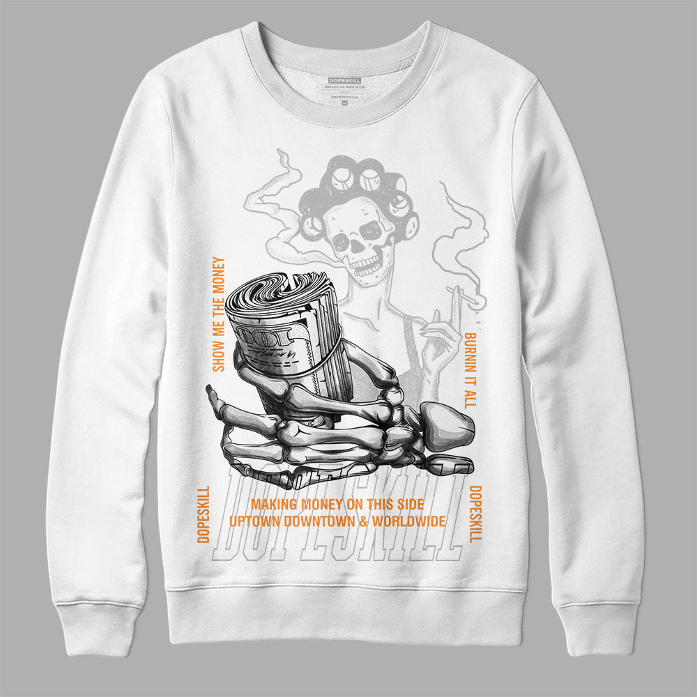 Dunk Cool Grey DopeSkill Sweatshirt Show Me The Money Graphic