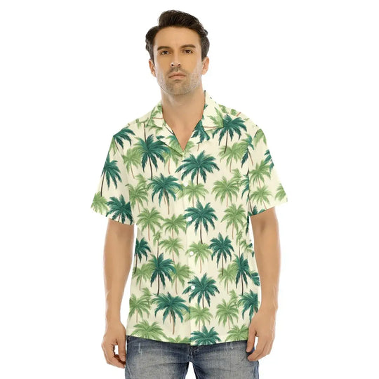 Hawaiian Men's Vacation Printed Short Sleeves Shirt