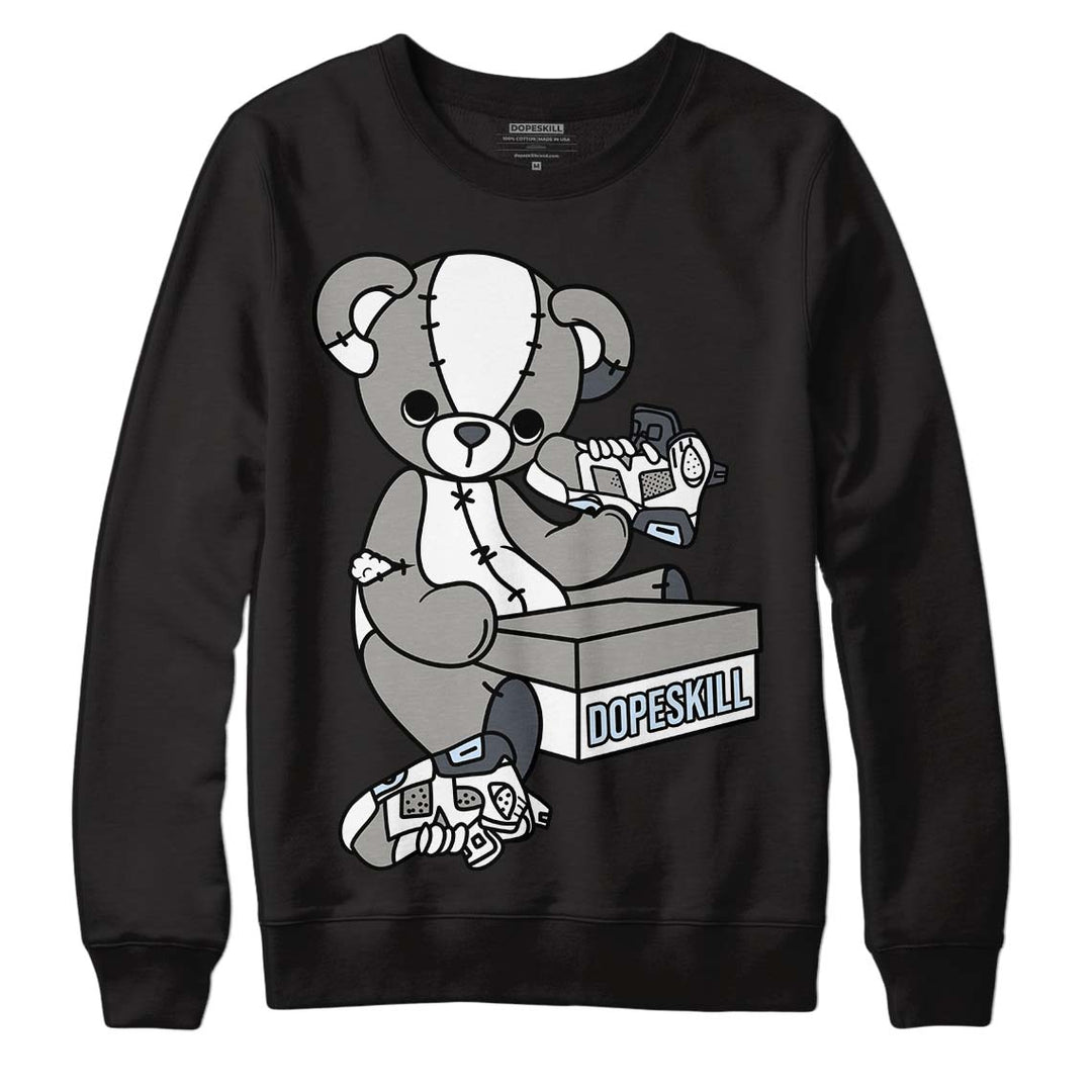 Cool Grey 6s DopeSkill Sweatshirt Sneakerhead BEAR Graphic