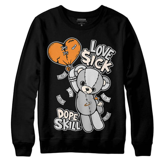 Dunk Cool Grey DopeSkill Sweatshirt Love Sick Graphic