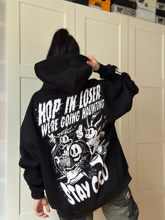 Haunt Trip - Oversized Hoodie