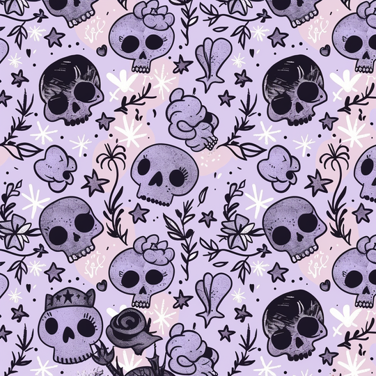 Women's Cute Skull Print Hoodie