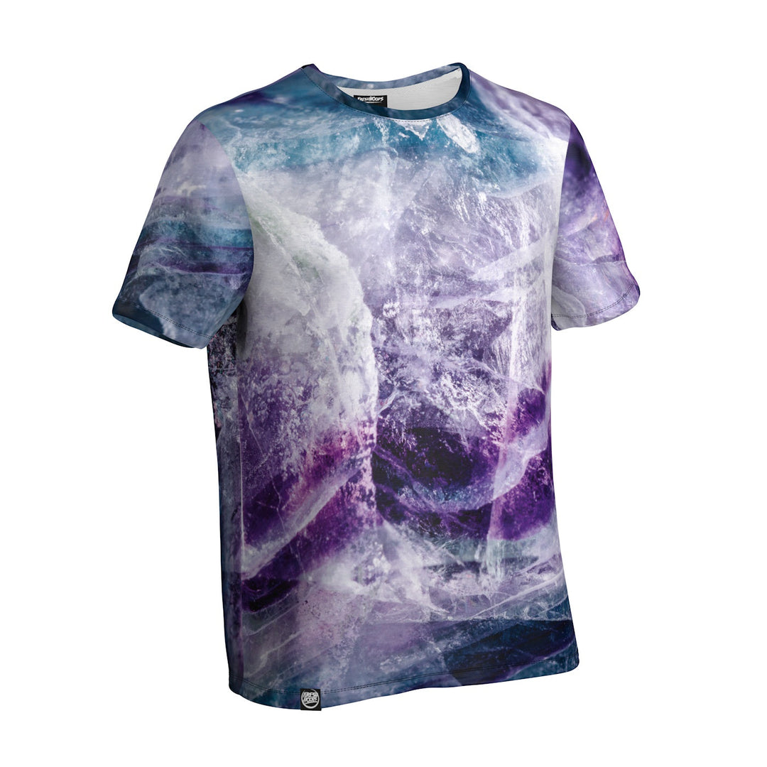 Mineral Stone Fluorite Crystal T-Shirt