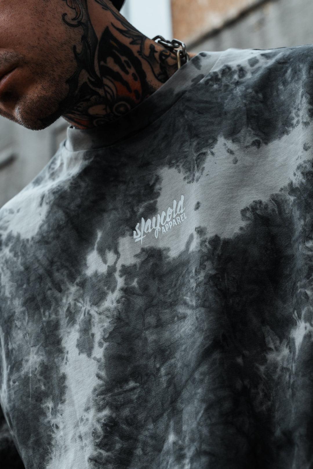 Burn Your Bridges - Oversized T-Shirt (Grey Bleached)