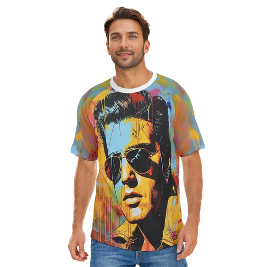 Archiify Men's Pop style Head Print T-Shirt