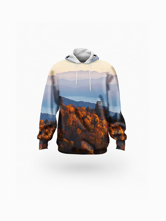 All-Over Print Unisex Plus Fleece Pullover Hoodie