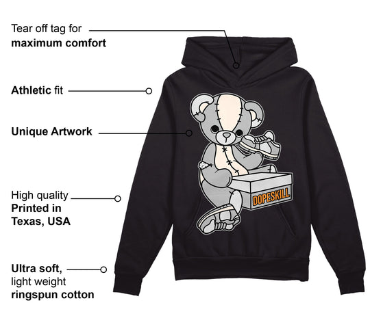 Dunk Cool Grey DopeSkill Hoodie Sweatshirt Sneakerhead BEAR Graphic