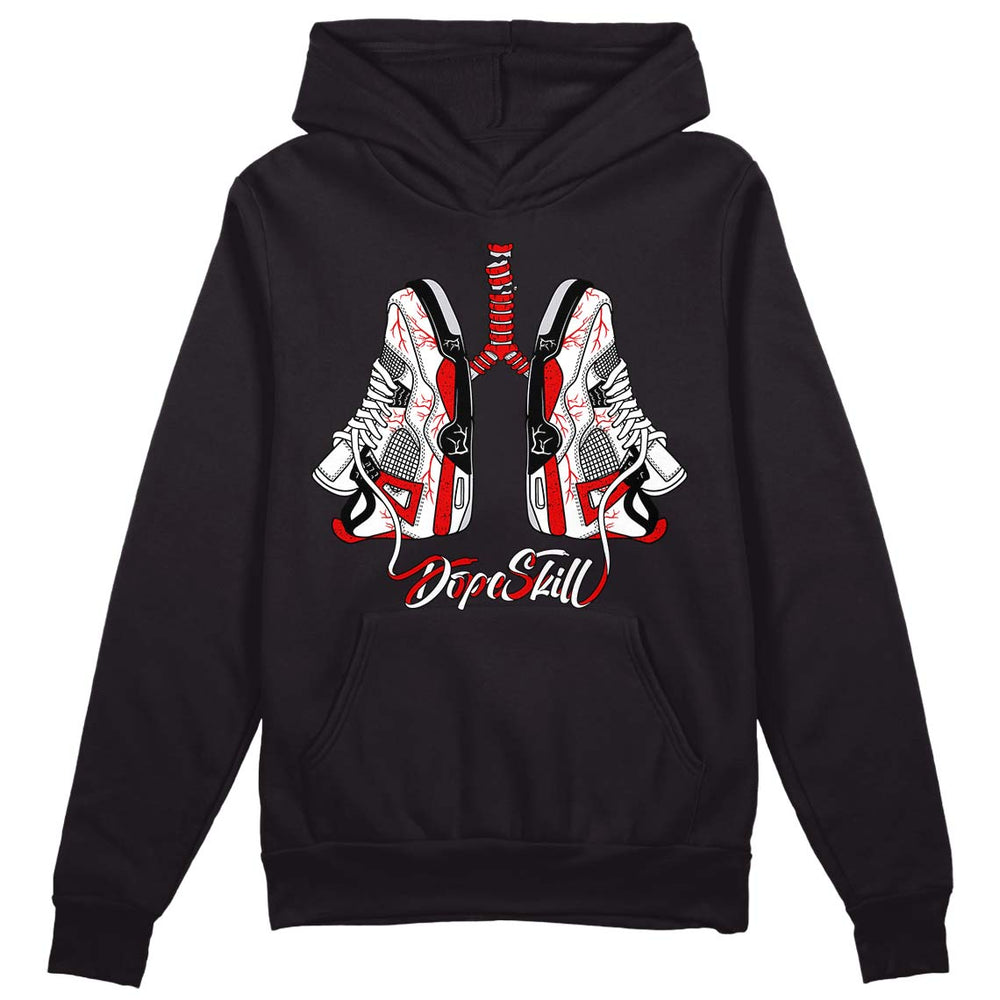 Red Cement 4S DopeSkill Hoodie Sweatshirt Breathe Graphic