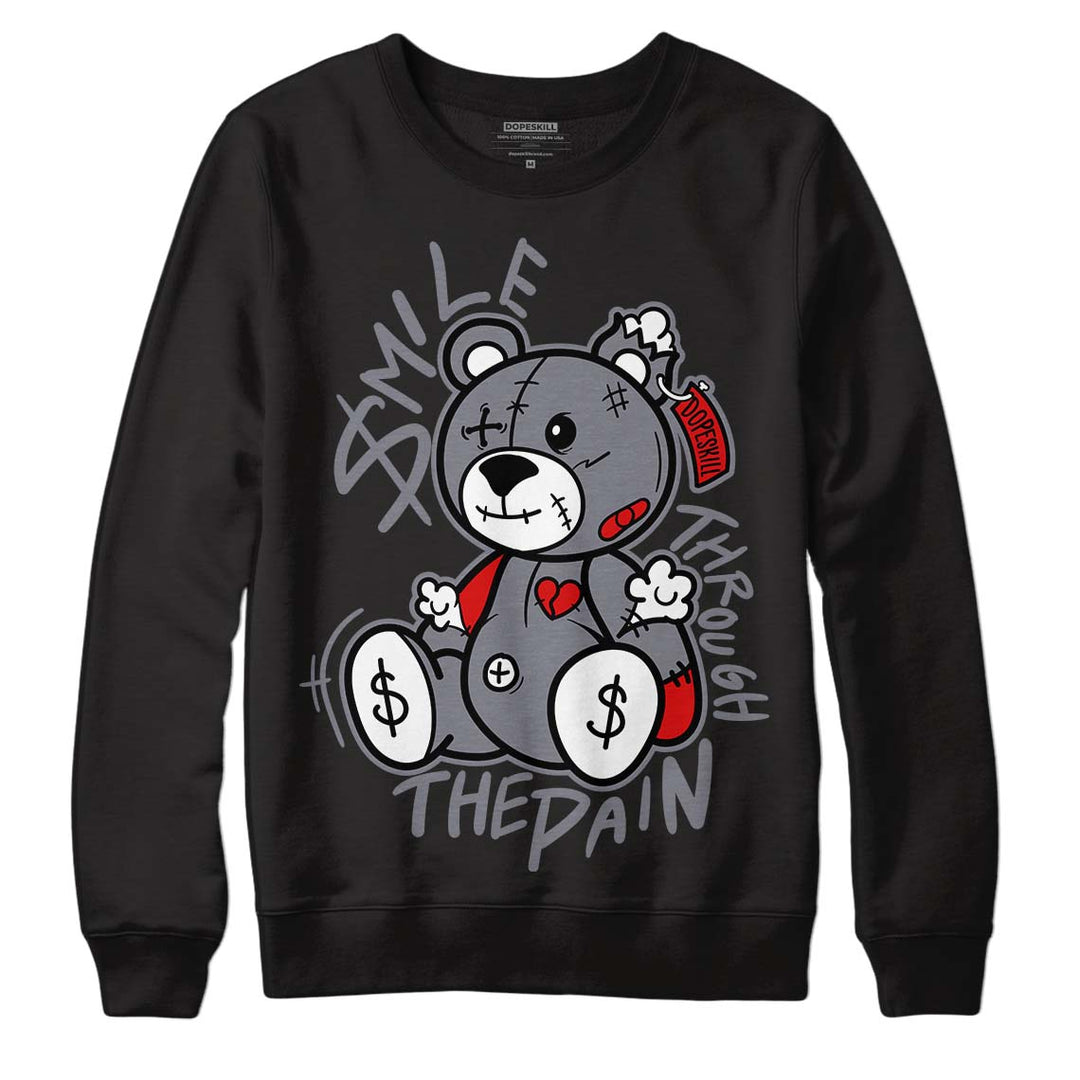 Fire Red 9s DopeSkill Sweatshirt BEAN Graphic