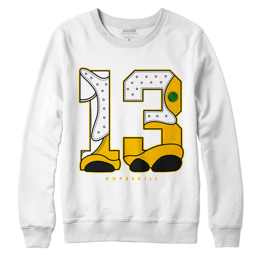 AJ 13 Del Sol DopeSkill Sweatshirt No.13 Graphic