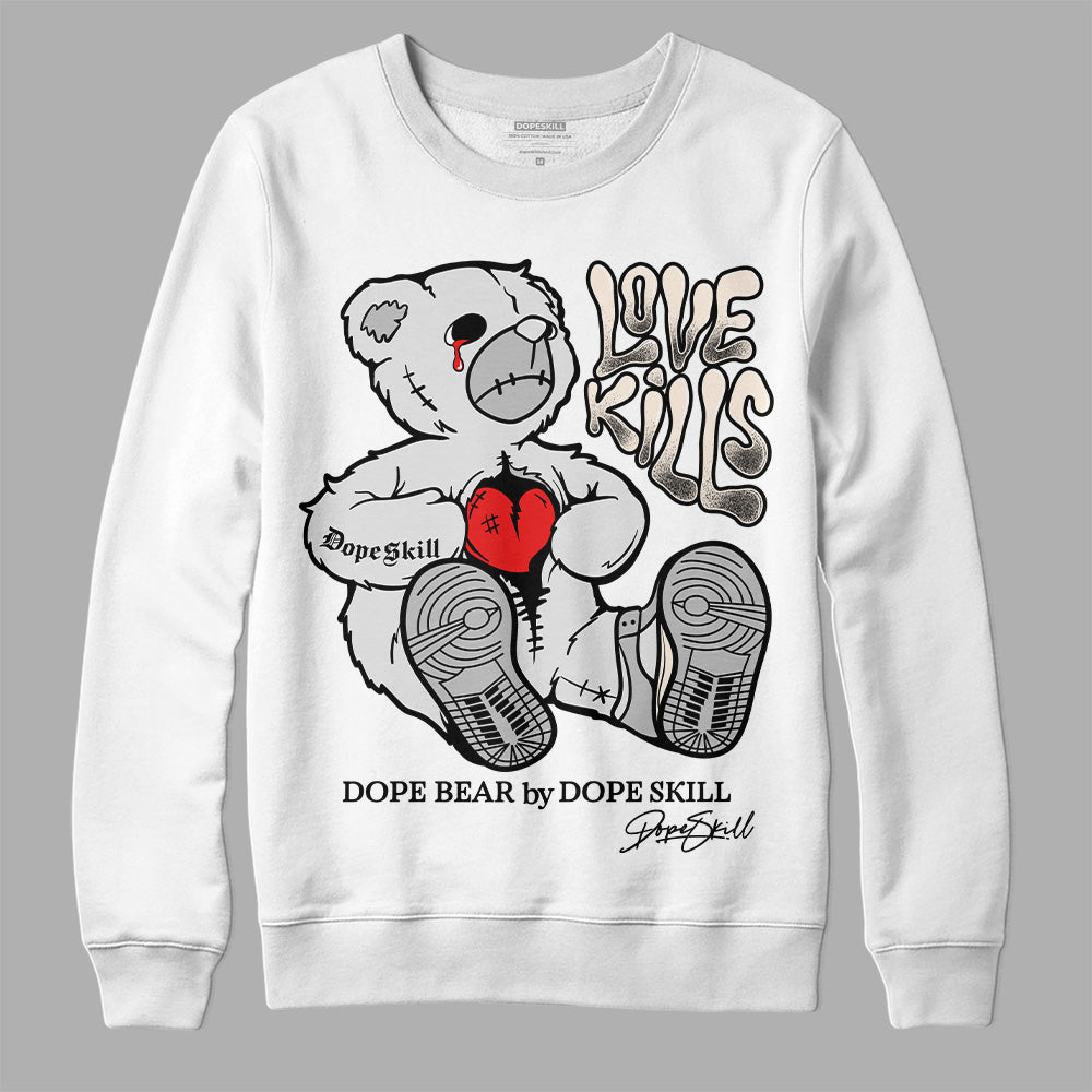 Dunk Cool Grey DopeSkill Sweatshirt Love Kills Graphic