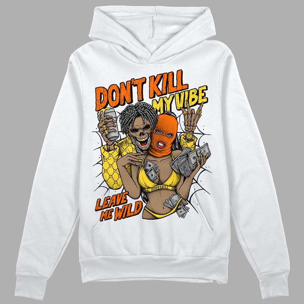 Black Tour Yellow AJ 4 Thunder DopeSkill Hoodie Sweatshirt Don't Kill My Vibe Graphic