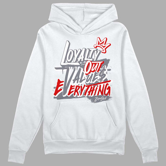 Fire Red 9s DopeSkill Hoodie Sweatshirt LOVE Graphic